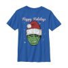 Boy’s Marvel Christmas Hulk Santa T-Shirt