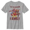 Boy’s Marvel Christmas Season for Family T-Shirt