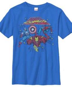 Boy’s Marvel Comic Stars T-Shirt