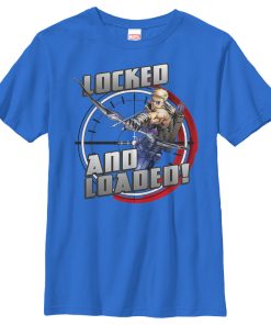 Boy’s Marvel Hawkeye Locked and Loaded T-Shirt
