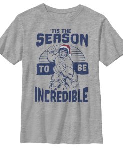 Boy’s Marvel Hulk Season To Be Incredible T-Shirt