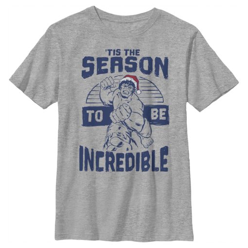 Boy’s Marvel Hulk Season To Be Incredible T-Shirt