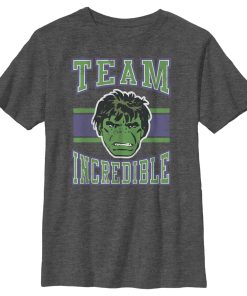 Boy’s Marvel Hulk Team Incredible T-Shirt