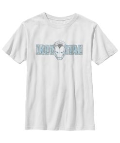 Boy’s Marvel Iron Man Pencil Sketch T-Shirt