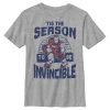 Boy’s Marvel Iron Man Season To Be Invincible T-Shirt