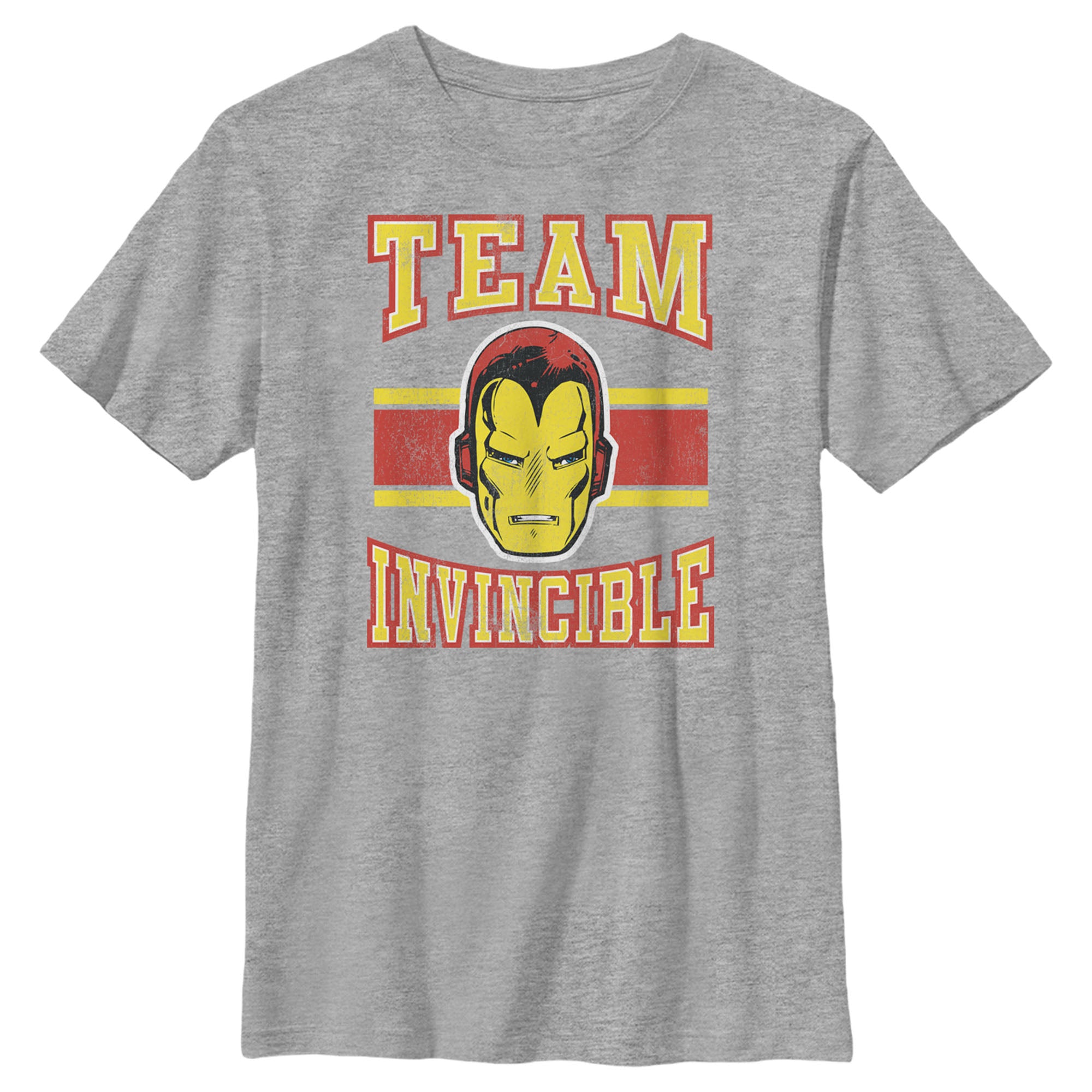 Boy's Marvel Iron Man Team Invincilbe T-Shirt Boy's Marvel Iron Man Team Invincilbe T-Shirt