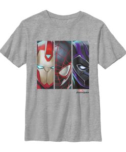 Boy’s Marvel Puzzle Quest Masked Trio T-Shirt