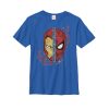Boy’s Marvel Spider-Man Homecoming Iron Man Face T-Shirt