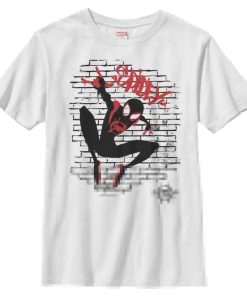Boy’s Marvel Spider-Man Into the Spider-Verse Brick T-Shirt