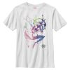 Boy’s Marvel Spider-Man Into the Spider-Verse Rainbow Watercolor T-Shirt