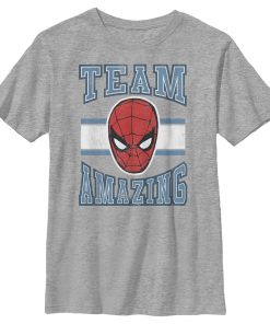 Boy’s Marvel Spider-Man Team Amazing T-Shirt