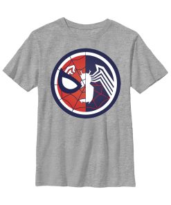 Boy’s Marvel Spider-Man Venom Split Circle T-Shirt