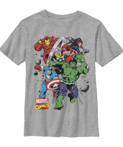 Boy’s Marvel Squad Collision T-Shirt