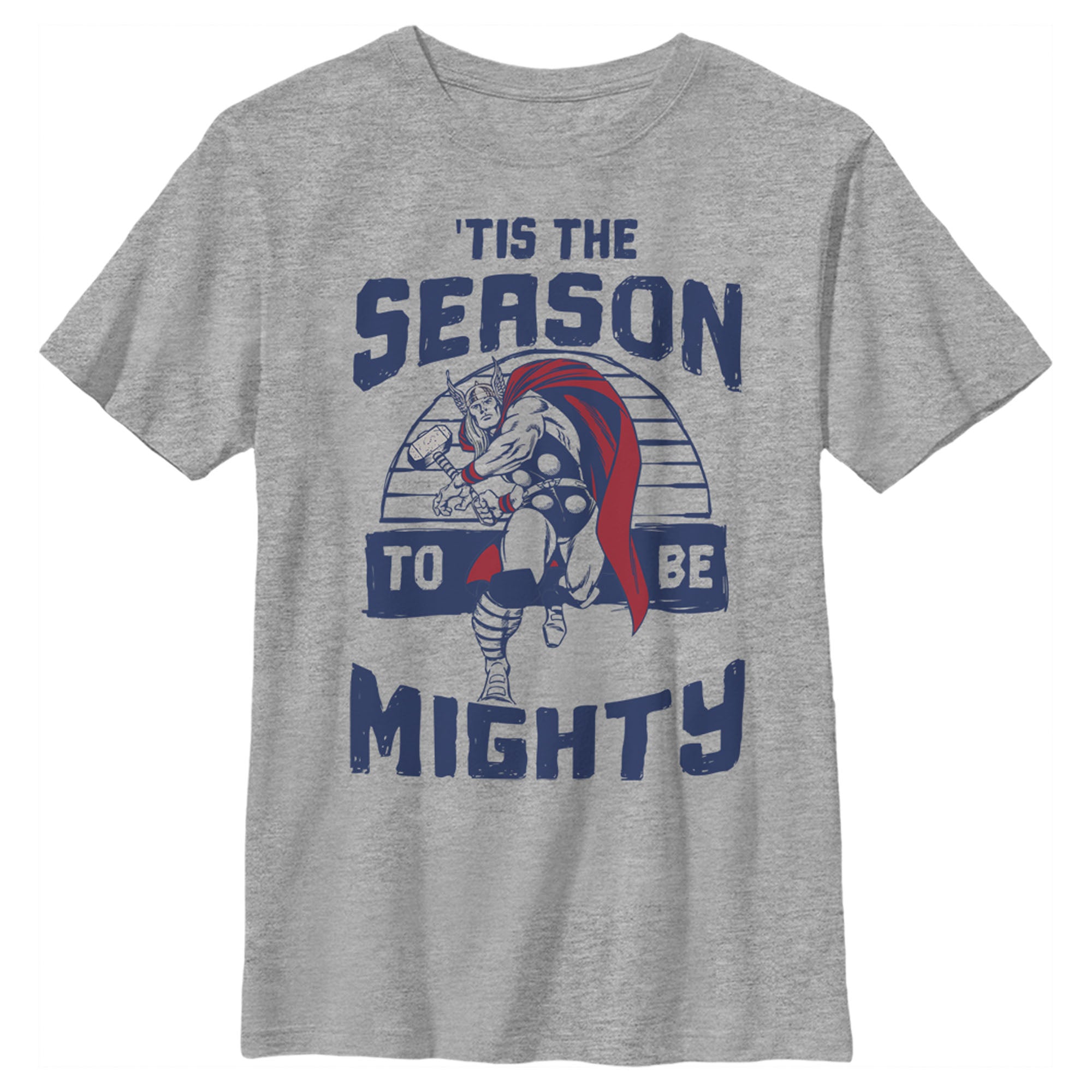 Boy's Marvel Thor Season To Be Mighty T-Shirt Boy's Marvel Thor Season To Be Mighty T-Shirt