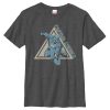 Boy’s Marvel Triangle Captain America T-Shirt