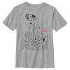 Boy’s One Hundred and One Dalmatians Happy Dog Family T-Shirt