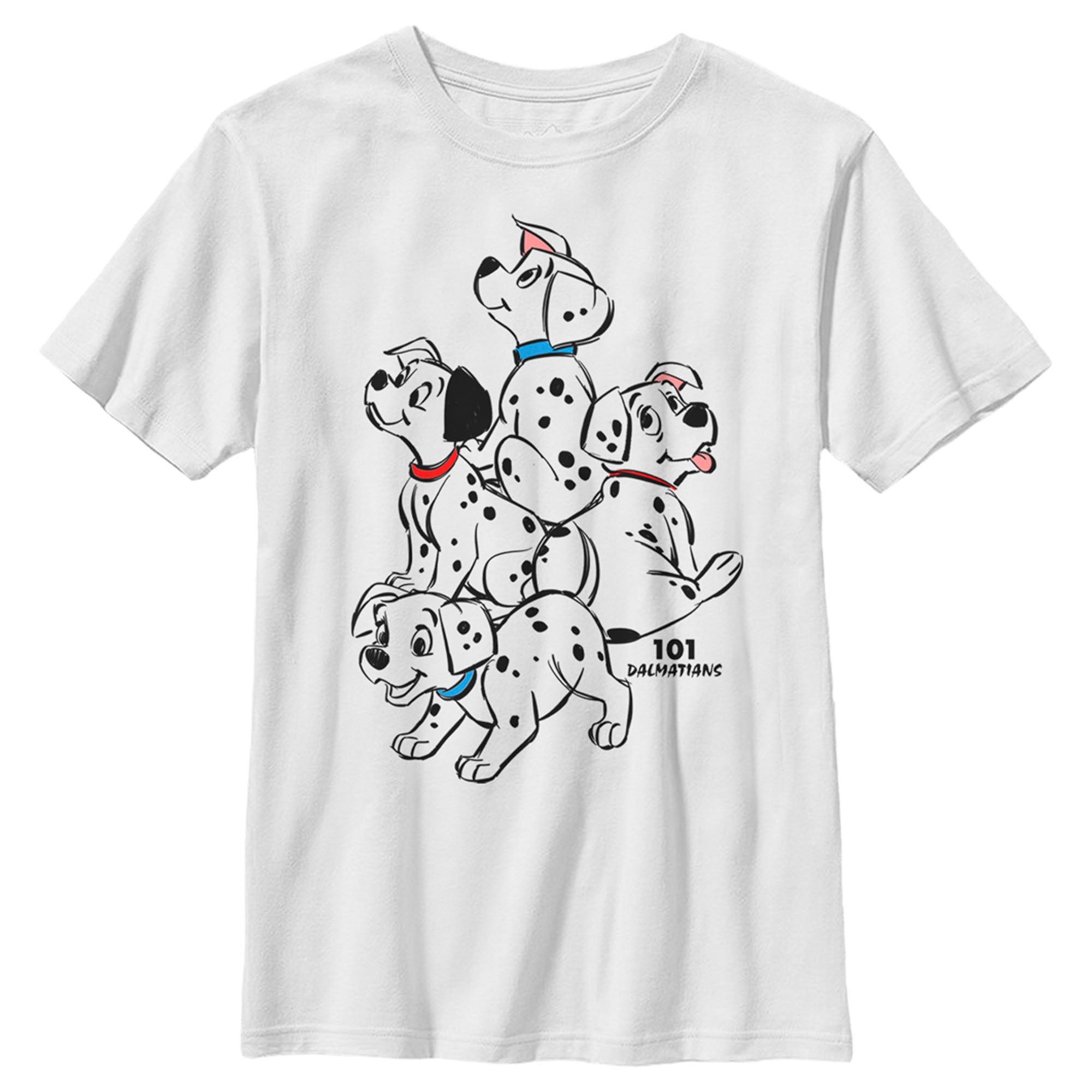Boy's One Hundred and One Dalmatians Rolly, Lucky and Siblings Ready To Play T-Shirt Boy's One Hundred and One Dalmatians Rolly, Lucky and Siblings Ready To Play T-Shirt