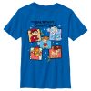 Boy’s The Year Without a Santa Claus Character Panel T-Shirt