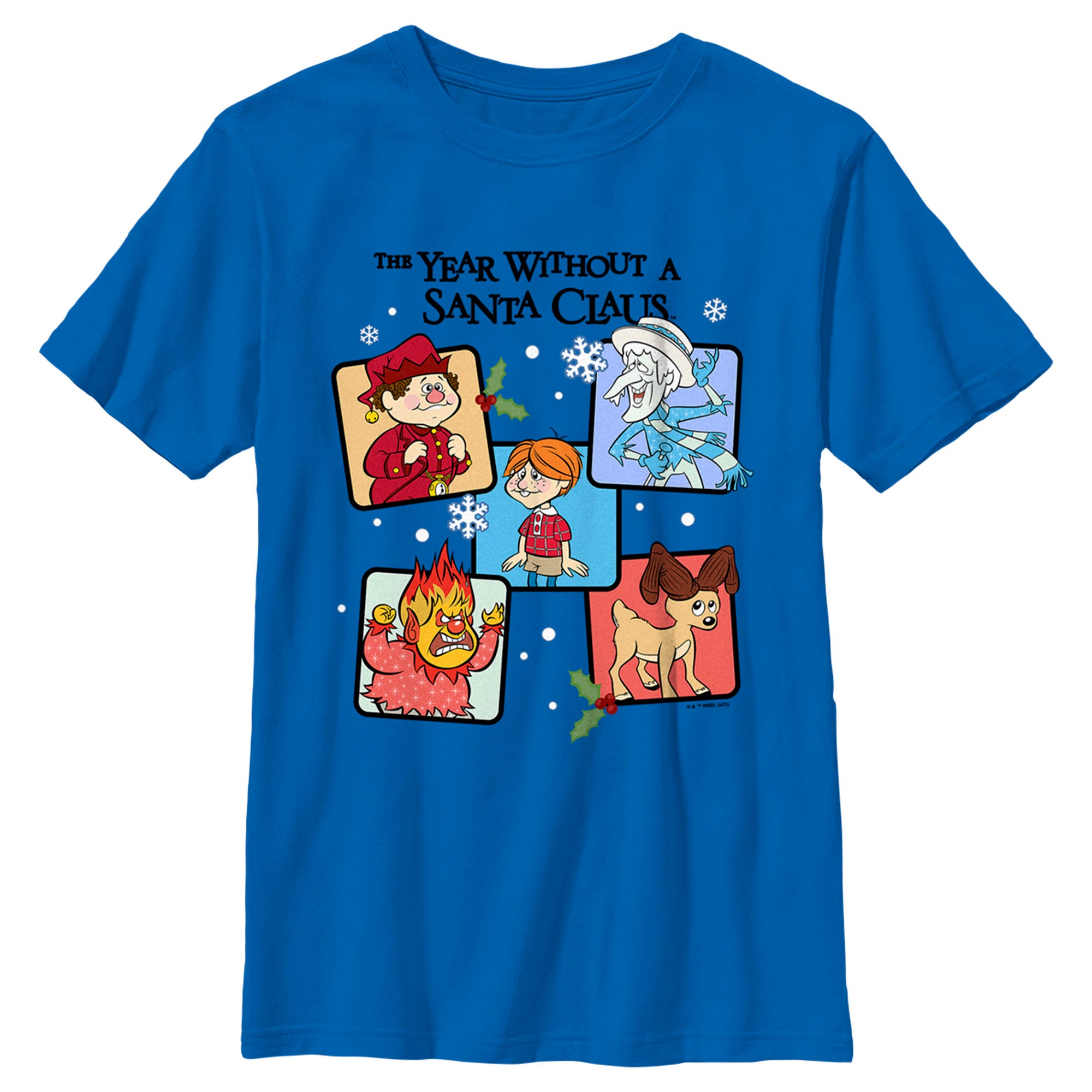 Boy's The Year Without a Santa Claus Character Panel T-Shirt Boy's The Year Without a Santa Claus Character Panel T-Shirt