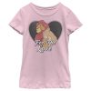 Girl’s Lion King Simba and Nala Feel The Love T-Shirt