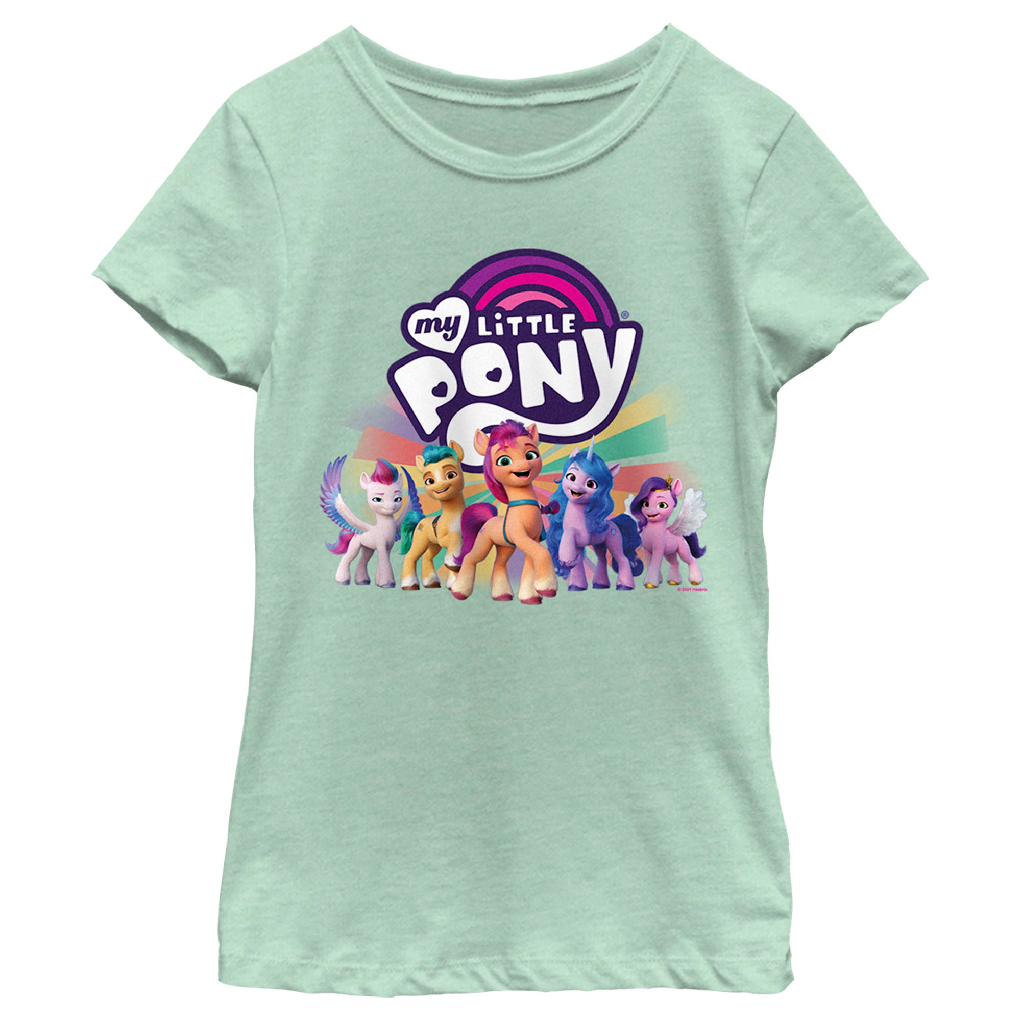 Girl's My Little Pony A New Generation Power of Friendship T-Shirt Girl's My Little Pony A New Generation Power of Friendship T-Shirt