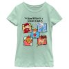 Girl’s The Year Without a Santa Claus Character Panel T-Shirt