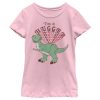 Girl’s Toy Story Rex I’m A Hugger Hearts T-Shirt