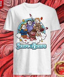 Horror Movie Characters Scare Bears Halloween Shirt