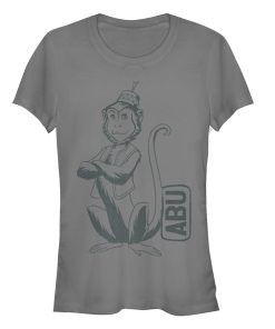 Junior’s Aladdin Cartoon Abu Profile T-Shirt