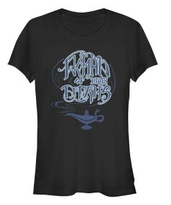 Junior’s Aladdin Woman of Many Dreams Lamp T-Shirt