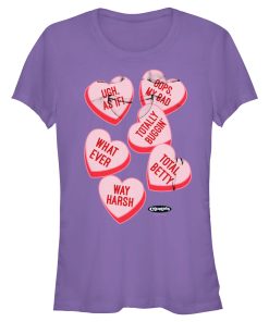 Junior’s Clueless Candy Hearts T-Shirt