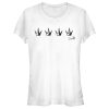 Junior’s Cruella Crowns Logo T-Shirt