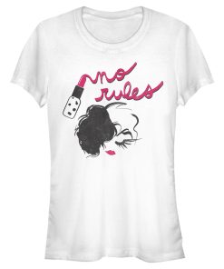 Junior’s Cruella No Rules Fashion Sketch T-Shirt