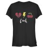 Junior’s Cruella Patches Logo T-Shirt