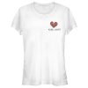 Junior’s Cruella Rebel Heart T-Shirt