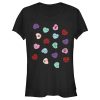 Junior’s Disney Villains Valentine’s Day Candy Hearts T-Shirt