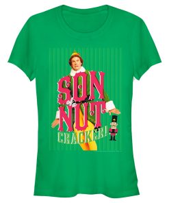 Junior’s Elf Buddy Son of a Nutcracker T-Shirt