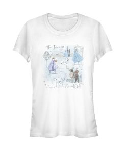 Junior’s Frozen 2 Journey Watercolor T-Shirt