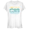 Junior’s Frozen 2 Magical Traveler Silhouette T-Shirt