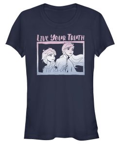 Junior’s Frozen 2 Sister Live Truth T-Shirt