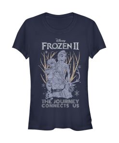 Junior’s Frozen 2 Vintage Journey Connects T-Shirt