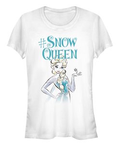 Junior’s Frozen Elsa #Snow Queen T-Shirt