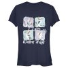 Junior’s Frozen Snowflake Hugs T-Shirt