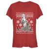 Junior’s Frozen Ugly Christmas Friends T-Shirt