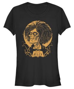 Junior’s Hocus Pocus Billy Zombie Portrait T-Shirt