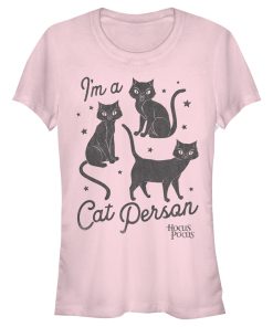 Junior’s Hocus Pocus I’m a Cat Person T-Shirt