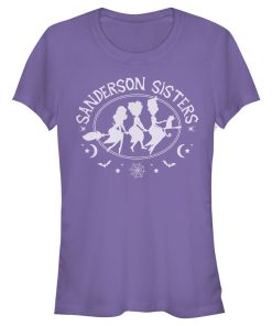 Junior’s Hocus Pocus Sanderson Sisters Witch Broom T-Shirt