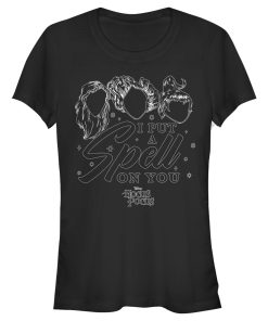 Junior’s Hocus Pocus Spell on You Silhouette T-Shirt