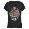 Junior’s Hocus Pocus Winifred Glorious Morning T-Shirt