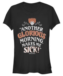 Junior’s Hocus Pocus Winifred Glorious Morning T-Shirt